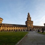 Cortile Cast. Sforzesco